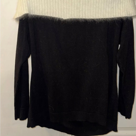 Gorgeous. Angora. Black with Silver Sequins.￼ Sweater - Picture 5 of 6